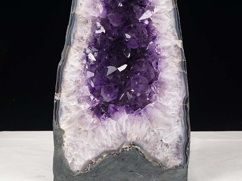 8.2Kg ᥸ȥɡ ֥饸뻺  ʪ ᥸ ɡ amethyst ᥸ȥڡ dome ʪ  174-1711