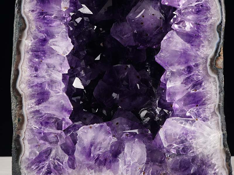 14.4Kg ᥸ȥɡ ֥饸뻺  ʪ ᥸ ɡ amethyst ᥸ȥڡ dome ʪ  174-1713