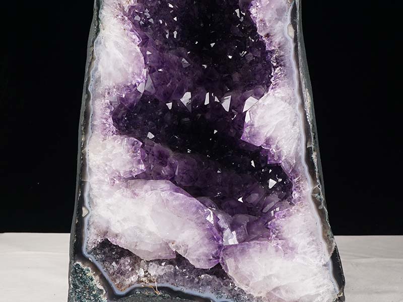 17.8Kg ᥸ȥɡ ֥饸뻺  ʪ ᥸ ɡ amethyst ᥸ȥڡ dome ʪ  174-1717