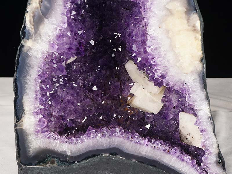 14.1Kg ᥸ȥɡ ֥饸뻺  ʪ ᥸ ɡ amethyst ᥸ȥڡ dome ʪ  174-1729