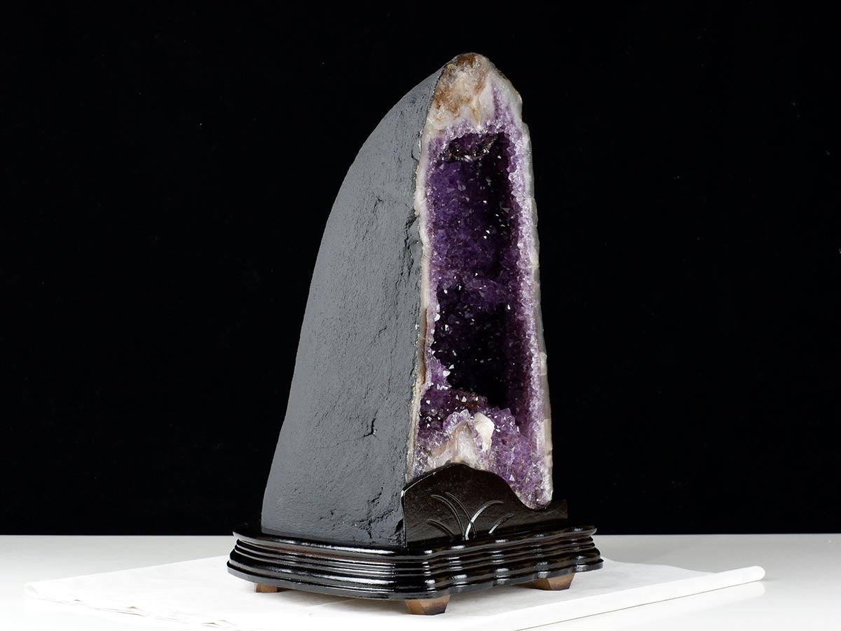 15.4Kg アメジストドーム ブラジル産 アメジスト ドーム 原石 置物