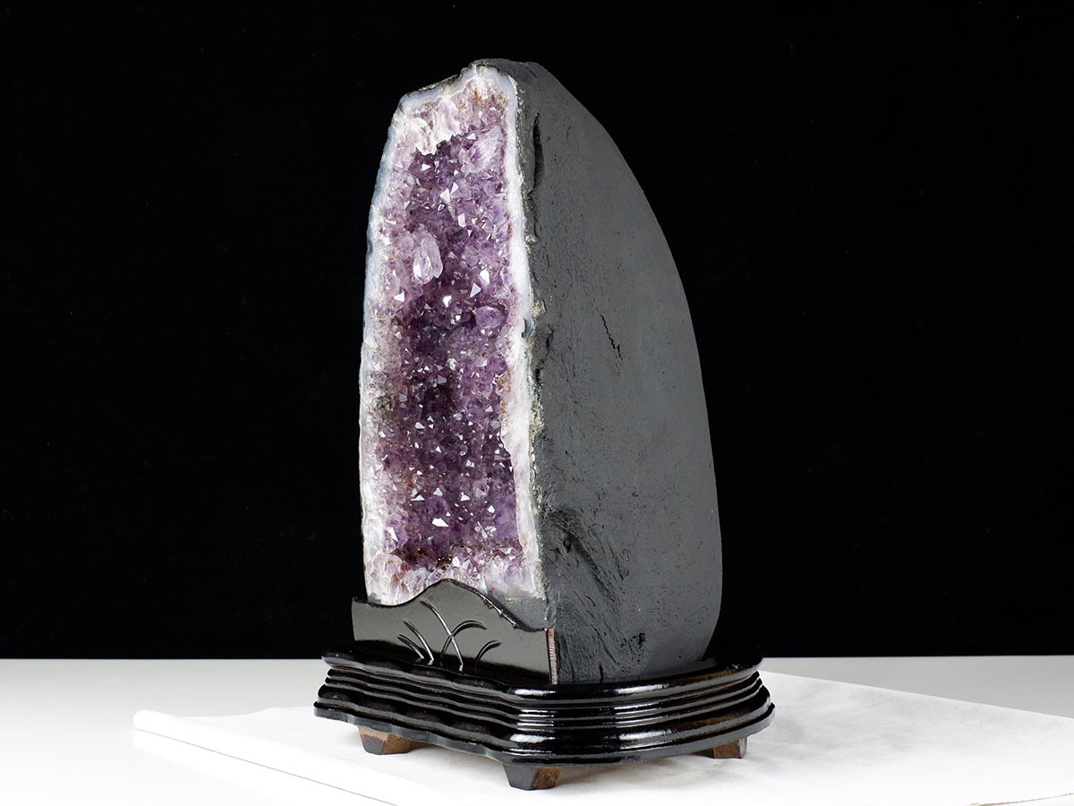 8.9Kg アメジストドーム ブラジル産 アメジスト ドーム 原石 置物 台座