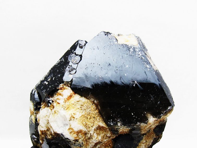 モリオン 1.5Kg 黒水晶 原石 山東省産 台座付属 一点物 送料無料 181
