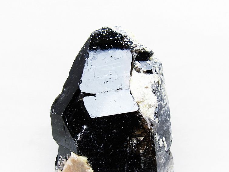 1.4Kg 黒水晶 原石 モリオン 山東省産 台座付属 一点物 送料無料 181