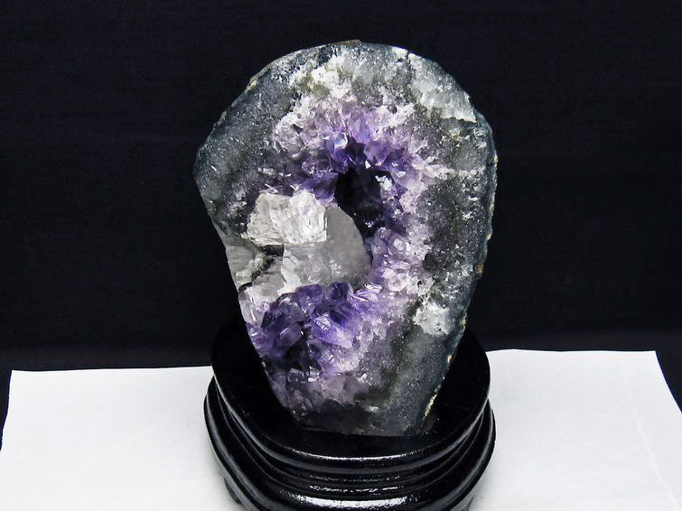 1.3Kg ᥸ 饹 륰 ᥸  amethyst ° 륵դ ʪ  182-6928