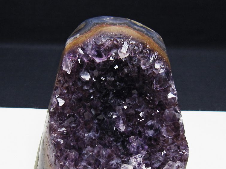 アメジスト クラスター ウルグアイ産 原石 amethyst 一点物 182-7701の