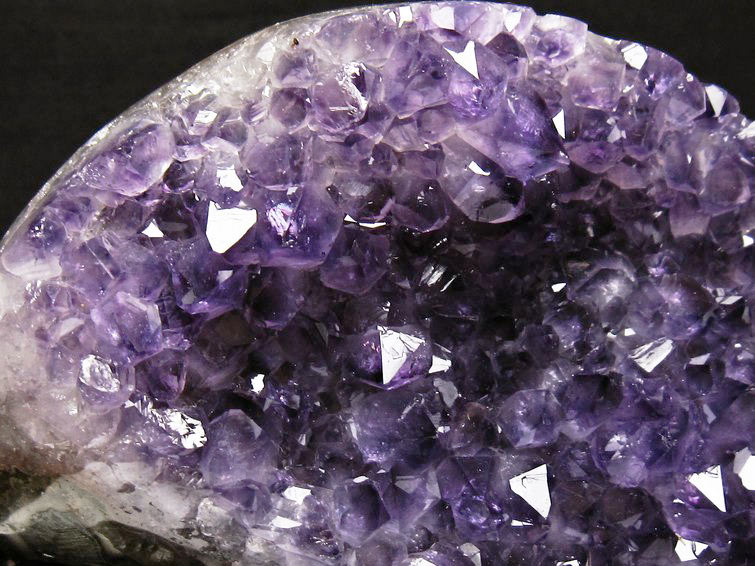 1Kg アメジスト クラスター ウルグアイ産 原石 amethyst 一点物 台座