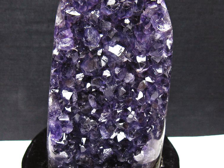 アメジスト クラスター ウルグアイ産 原石 amethyst 一点物 台座付属