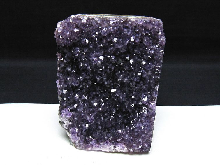 アメジスト クラスター ウルグアイ産 原石 一点物 送料無料 182-8198