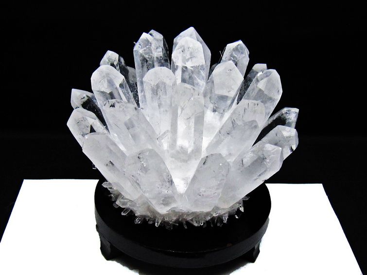 水晶　水晶クラスター 長野県茂来山産水晶クラスター290g｜国産天然石原石通販キラリ石
