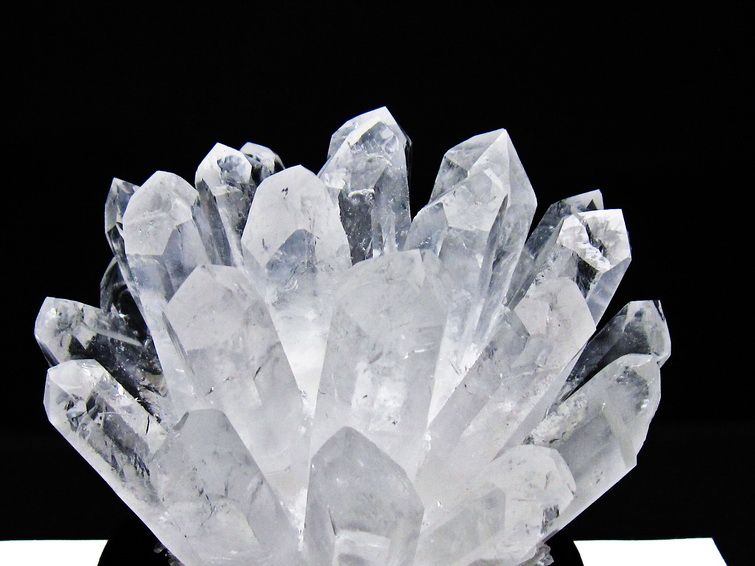 1.4Kg 水晶 クラスター 原石 台座付属 一点物 送料無料 182-8375