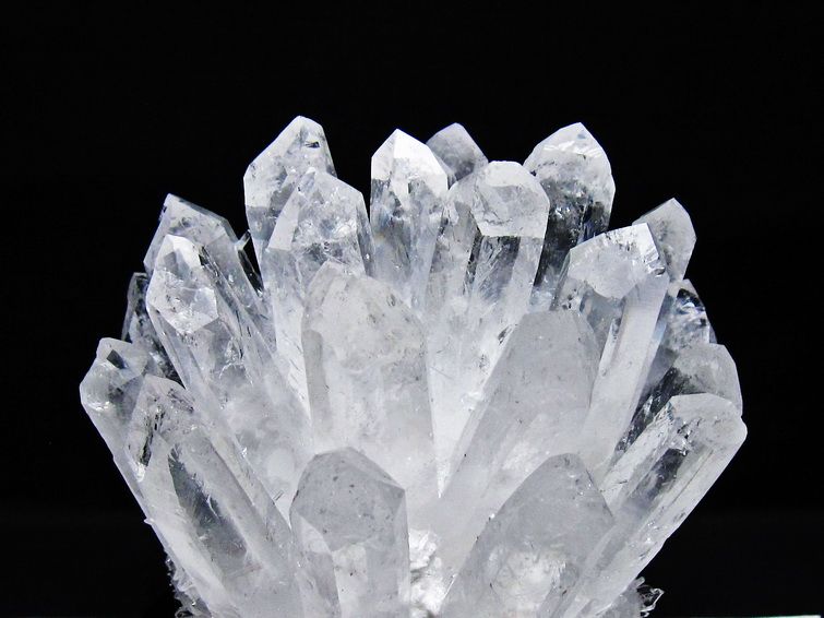1.4Kg 水晶 クラスター 原石 台座付属 一点物 送料無料 182-8383