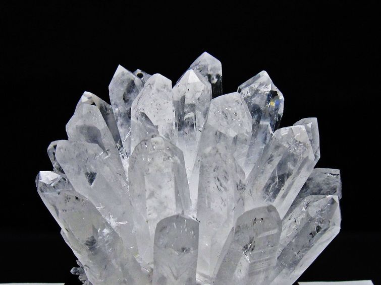 1.4Kg 水晶 クラスター 原石 台座付属 一点物 送料無料 182-8383