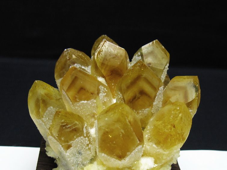 シトリン クラスター シトリンクォーツ 原石 台座付属 一点物 182-8448