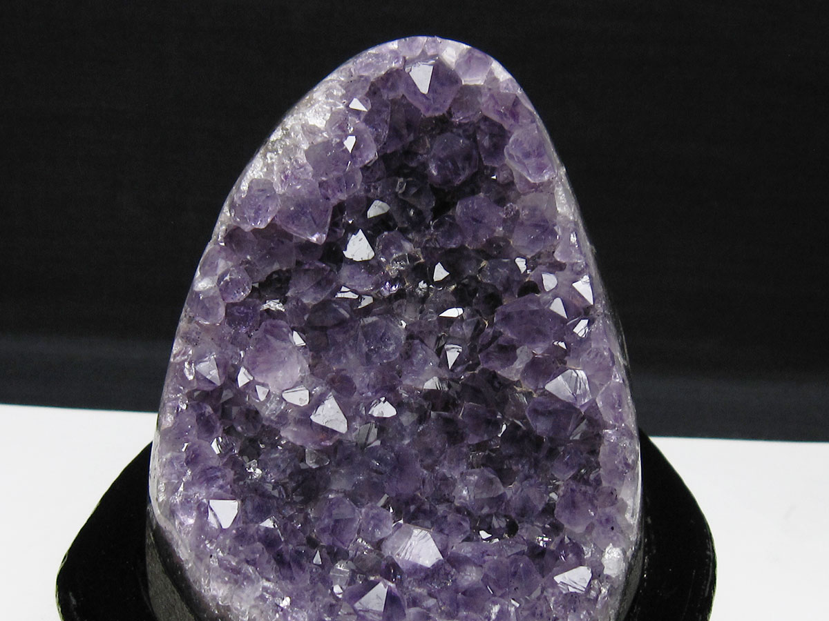 アメジスト 原石 ウルグアイ産 クラスター amethyst 台座付属 送料無料