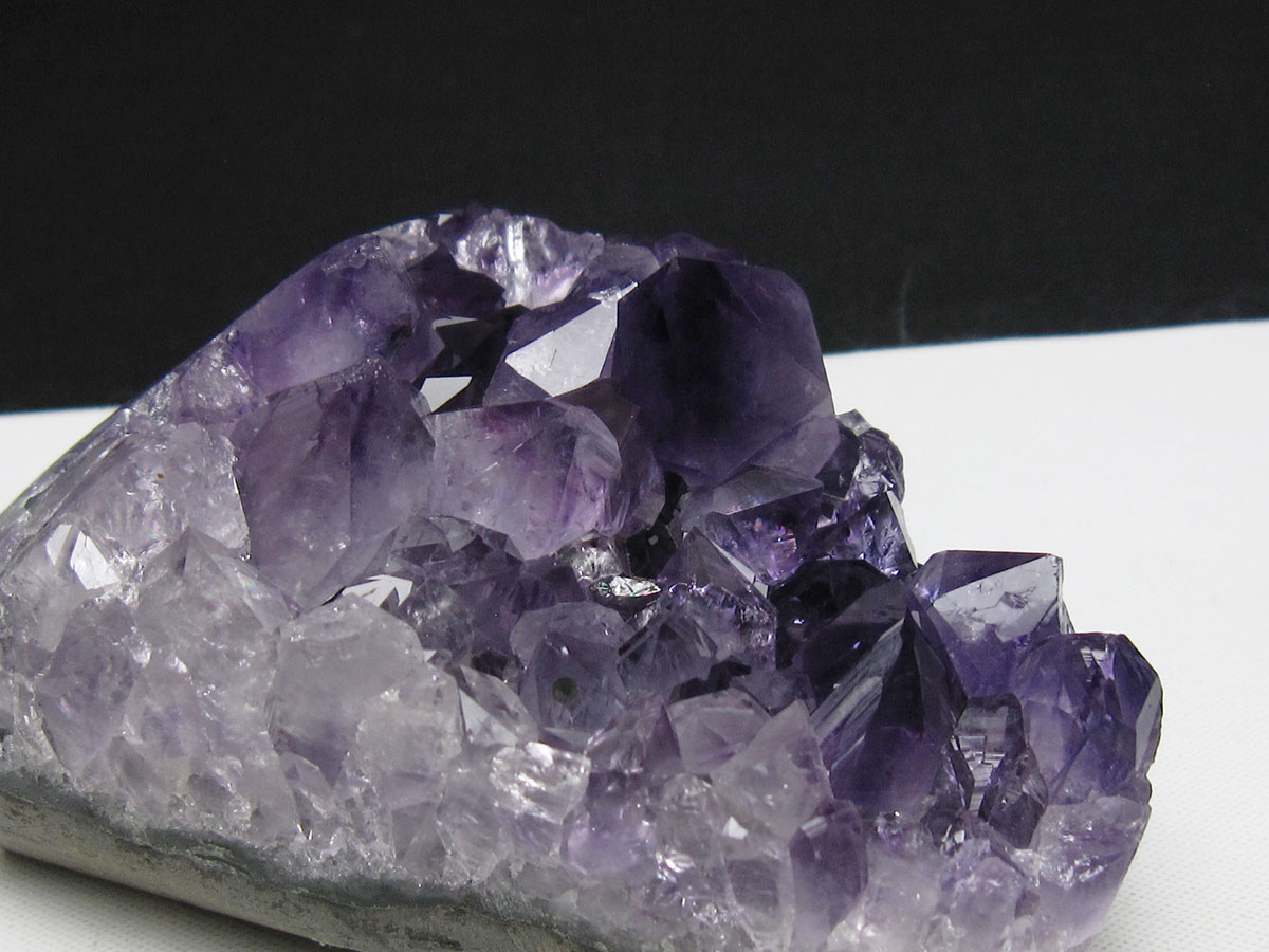 アメジスト クラスター ウルグアイ産 原石 amethyst 一点物 182-8974