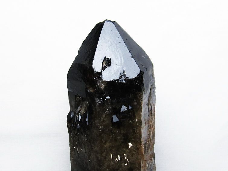 5.9Kg モリオン 黒水晶 原石 台座付属 送料無料 一点物 191-388 : 191 