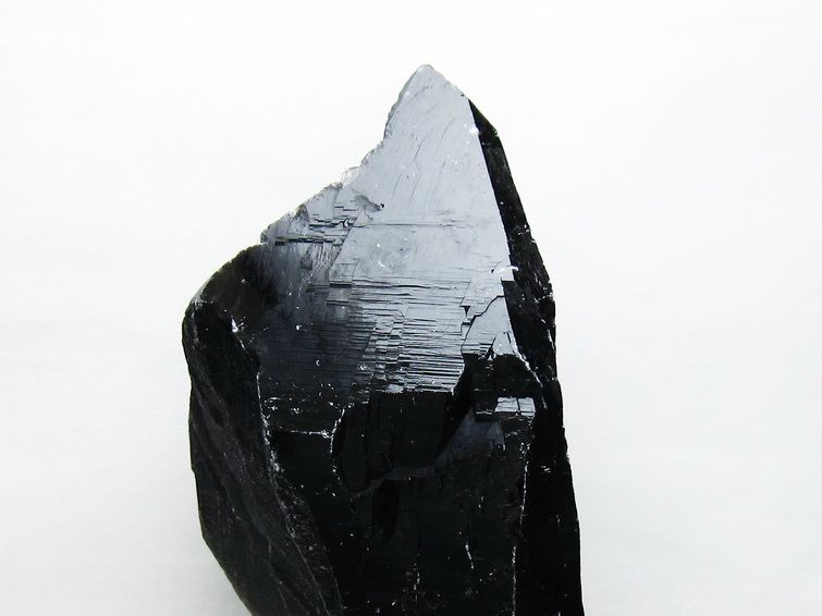 モリオン 7.3Kg 原石 黒水晶 山東省産 台座付属 一点物 送料無料 191