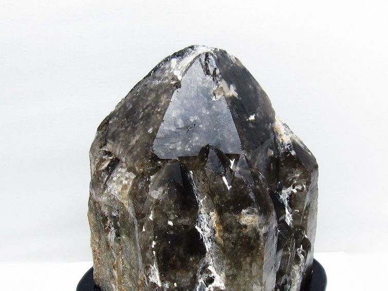 7Kg モリオン 黒水晶 原石 エレスチャル 台座付属 一点物 送料無料 191