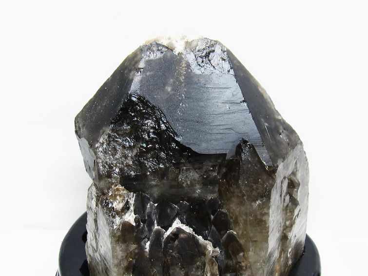 5.5Kg モリオン 黒水晶 原石 エレスチャル 台座付属 一点物 送料無料