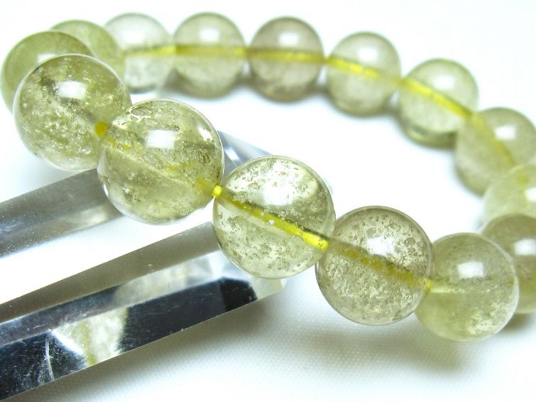 リビアングラス ブレスレット 13mm 一点物 送料無料 メール便可 [M便 1