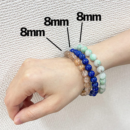 ブレスレットの重ね付けは何本？ | 天然石・パワーストーンの東昇