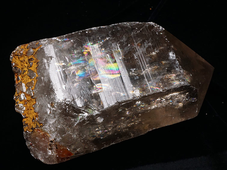 天然石　レムリアン　ライトスモーキークォーツ　水晶　原石　ポイント　ツーソン レムリアンシード スモーキークォーツ 原石 虹入り ブラジル ミナス