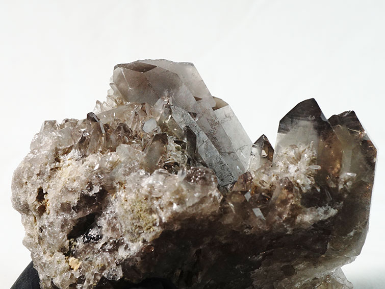 スモーキークォーツ クラスター モリオン 黒水晶 煙水晶 原石 ブラジル