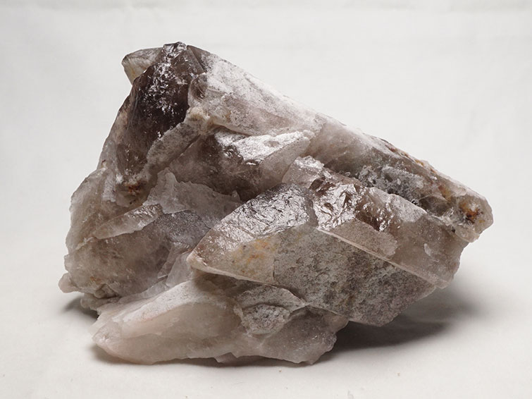 1.4Kg スモーキークォーツ クラスター 原石 煙水晶 モリオン 黒水晶