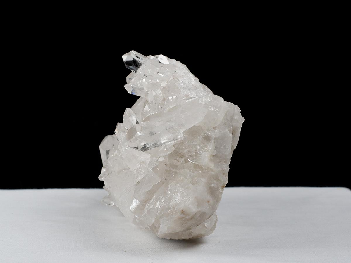 1.4Kg 水晶 クラスター アーカンソー産 原石 一点物 送料無料 282-708