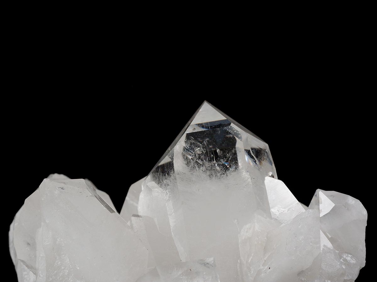 1Kg 水晶 クラスター アーカンソー産 原石 一点物 送料無料 282-714