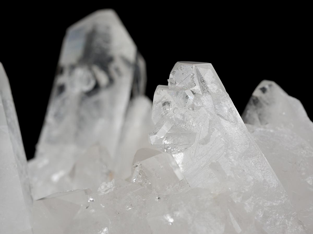 アーカンソー水晶　クラスター　原石　虹入り　大型約1.1キロ　希少 4.8Kg 水晶 クラスター アーカンソー産 原石 一点物 送料無料 292-50