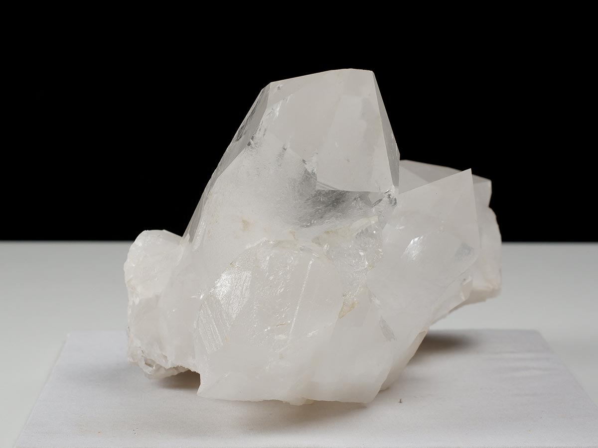 2.4Kg 水晶 クラスター アーカンソー産 水晶 原石 一点物 送料無料 292