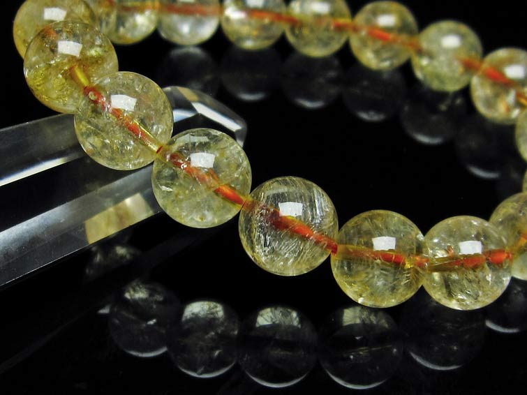 ȥ ֥쥹å 11mm Citrine  ǥ ȯ  [M 1/10] 711-288