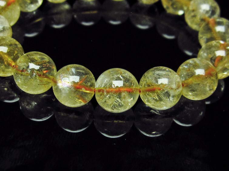 ȥ ֥쥹å 11mm Citrine  ǥ ȯ  [M 1/10] 711-288