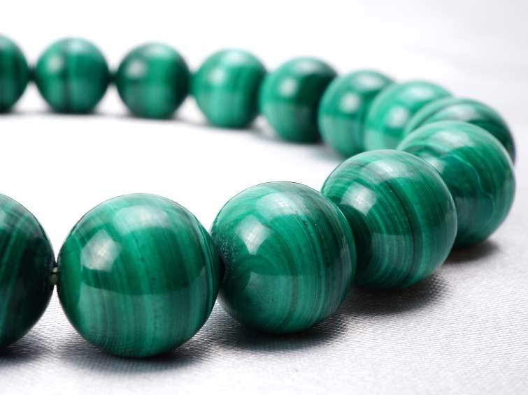 ޥ饫 ֥쥹å 10mm malachite  ֥쥹  ǥ ꡼ ȯ  [M 1/10] 711-354