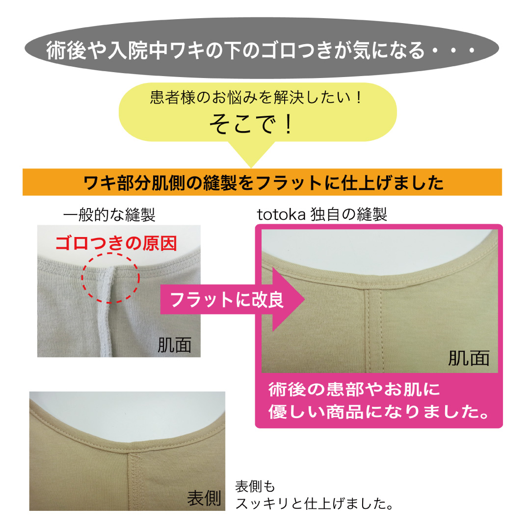前開き下着