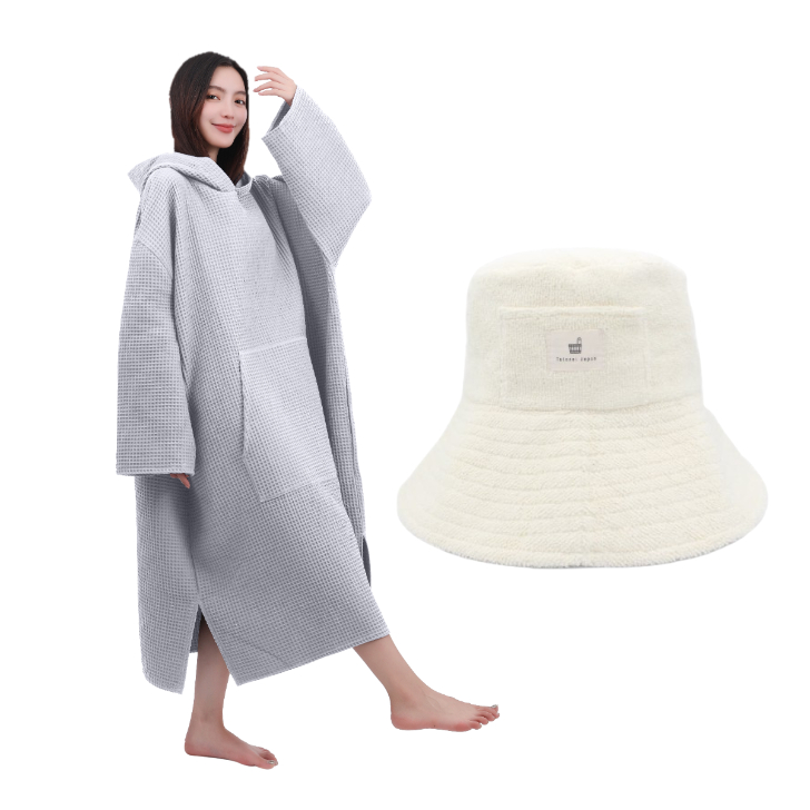 snow peak サウナポンチョ snow peak サウナハット セット