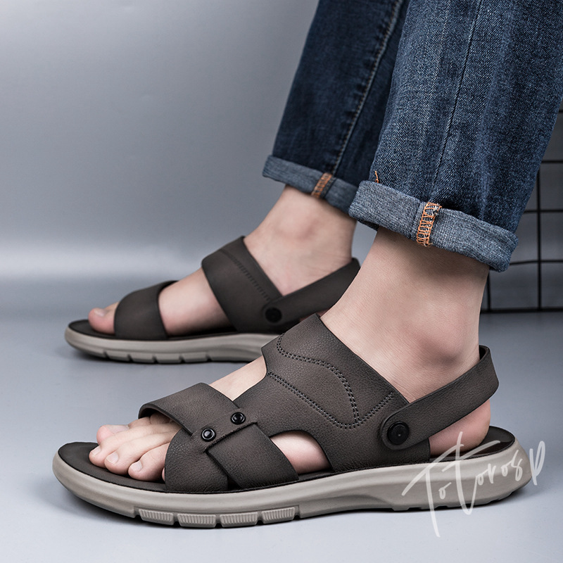 サンダル メンズ レザー 本革 サンダル 大きい 夏 靴 大人 紳士靴 スポーツ 新作 ファッション ゆったり 着心地良い カジュアル コンフォート サンダル 当店の記念日 Www Ageti Fr