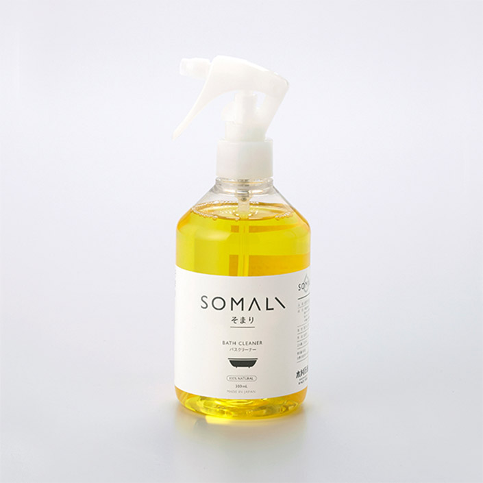 日本製 バスクリーナー 300ml SOMALI そまり お風呂用洗剤 オーガニック オレンジ 木村石鹸 | SOMALI | 01