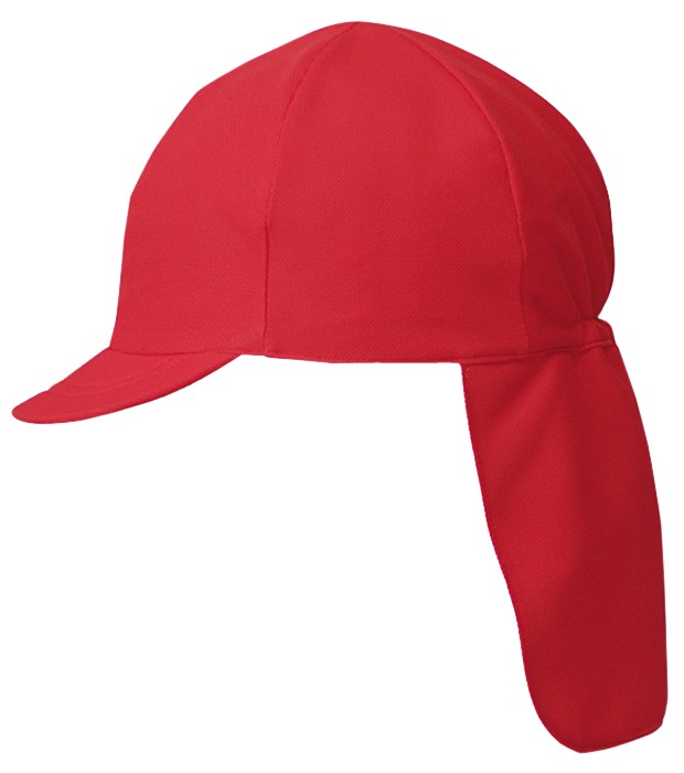 赤白帽 日よけ付き たれ付き カラー帽子 保育園 幼稚園 小学校 帽子 帽子屋 峠 通販 Yahoo ショッピング