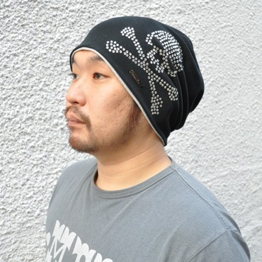 ニット帽 メンズ スワロフスキー スカル : 帽子屋 峠 - 通販 - Yahoo