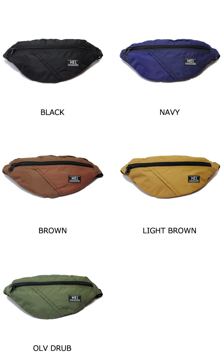 MEI（メイ） ウエストバッグ ウエストポーチ ボディバッグ : 帽子屋 峠