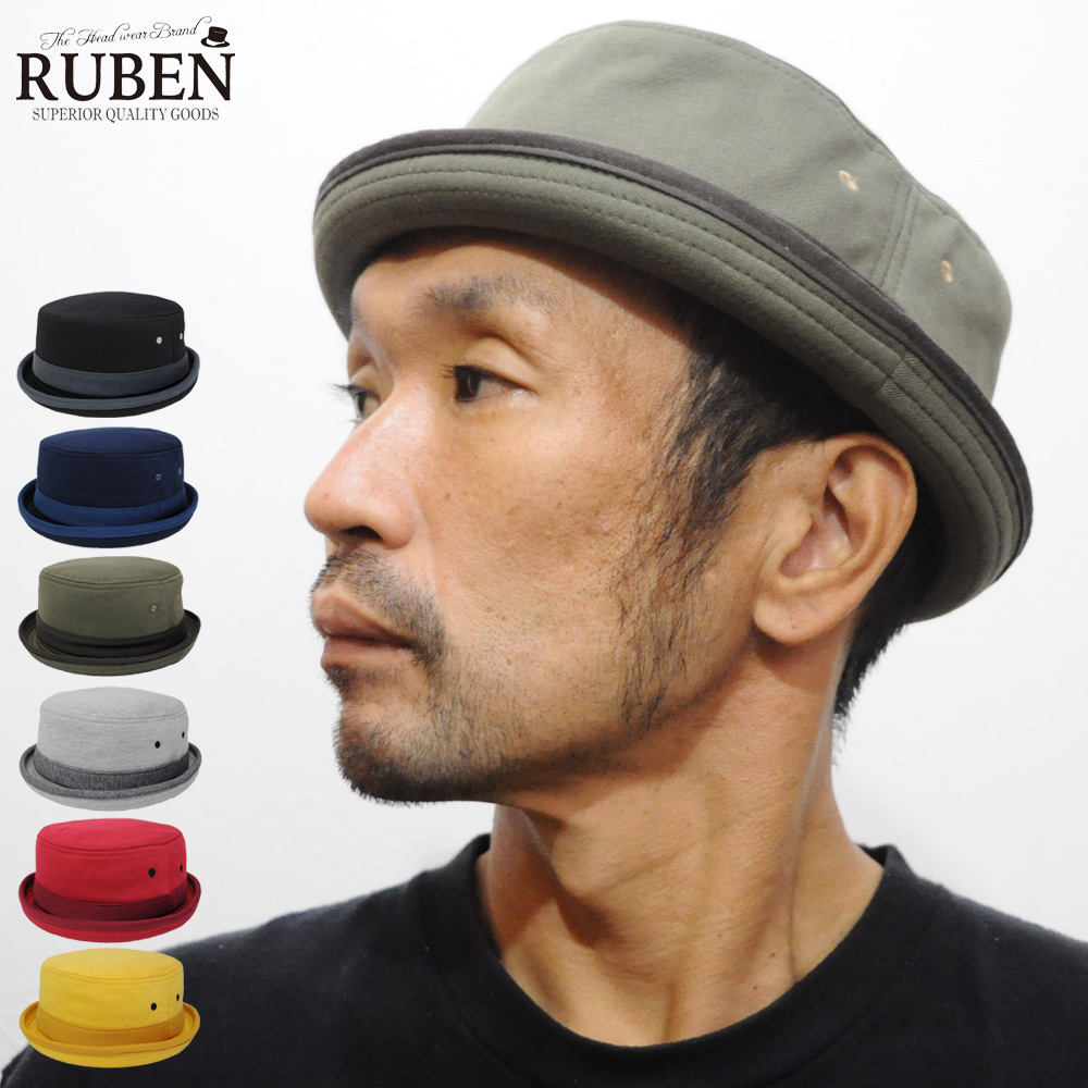 帽子 ポークパイハット オールシーズン ルーベン Ruben - 財布、帽子