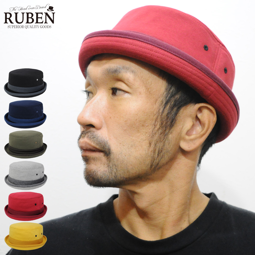 帽子 ポークパイハット オールシーズン ルーベン Ruben - 財布、帽子