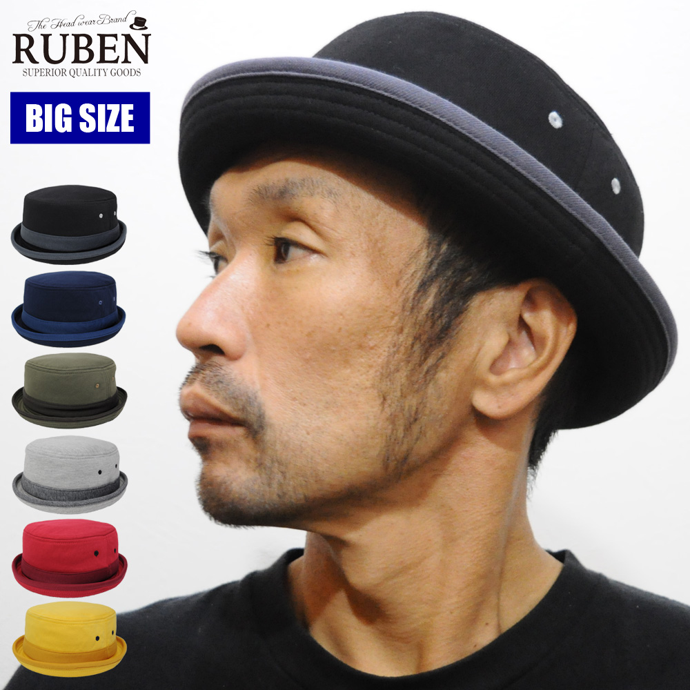 ファッション通販】 帽子 大きいサイズ ポークパイハット ビッグサイズ