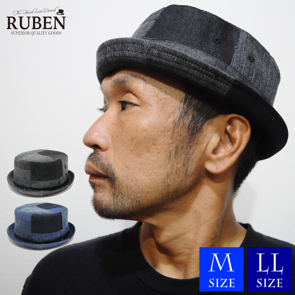 帽子 ポークパイハット メンズ レディース Ruben ルーベン - 財布