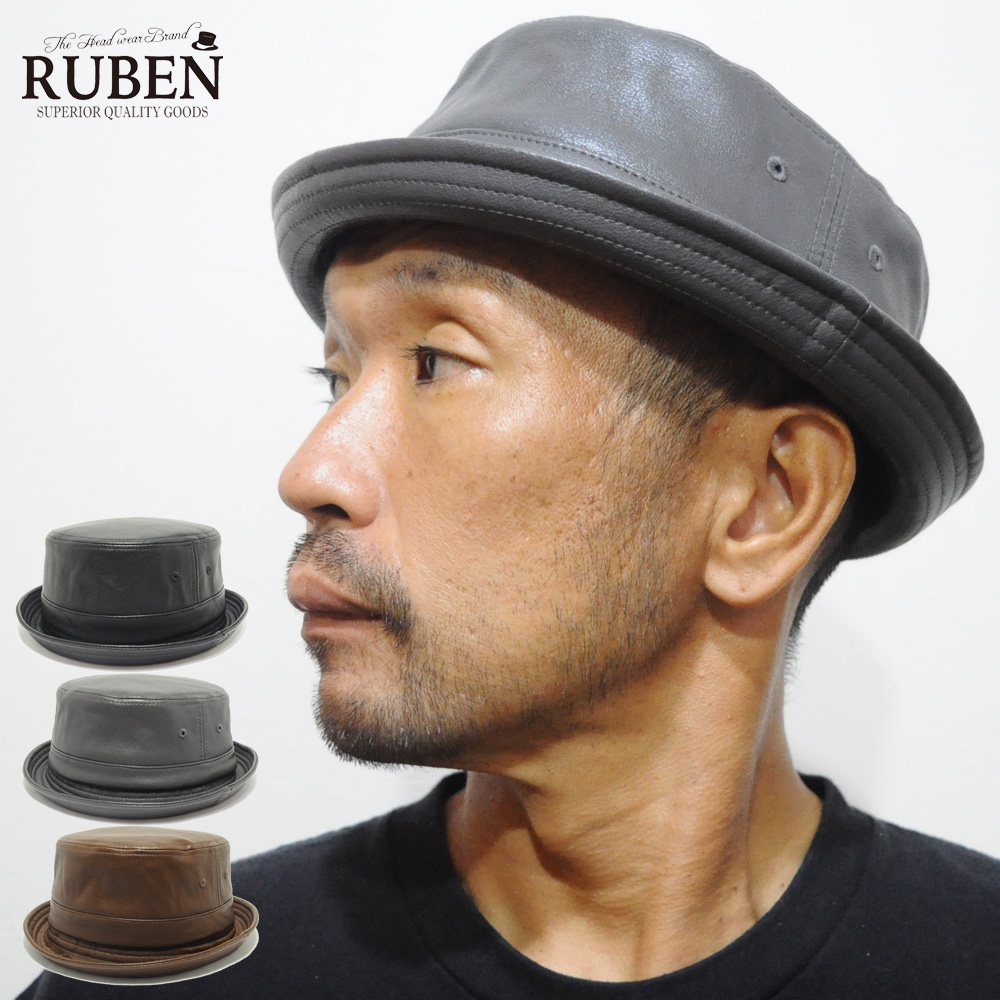 RUBEN(ルーベン)のブラウン系のハットタイプの帽子 新作販売 - 帽子