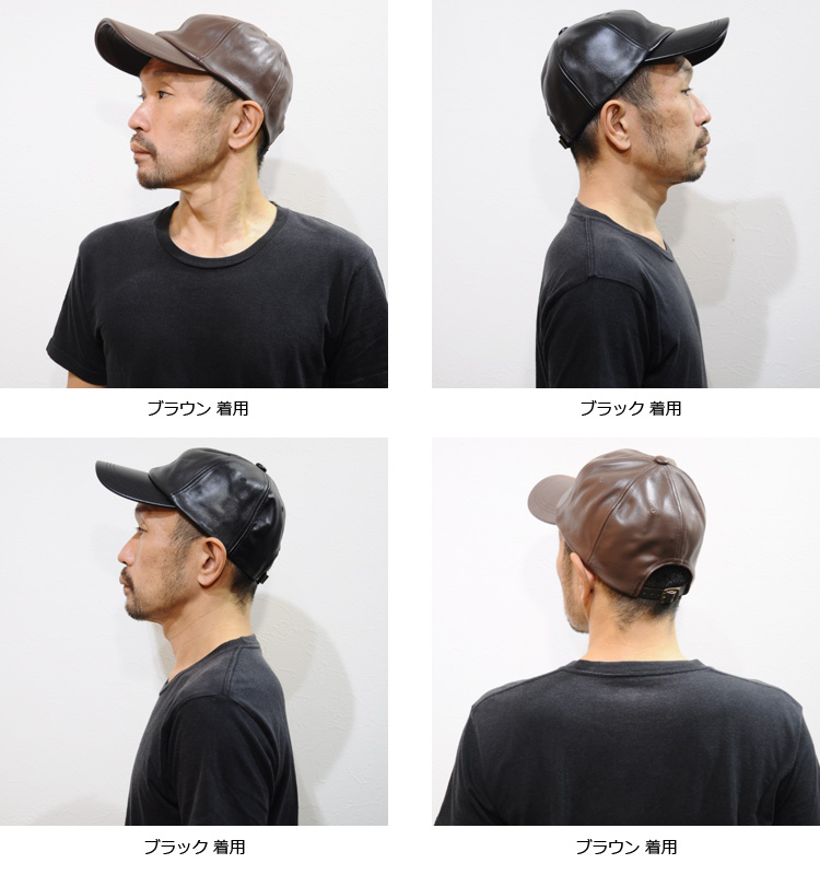 Ruben 帽子 キャップ メンズ レディース レザー 羊革 ルーベン : 帽子