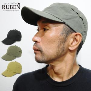 帽子 キャップ メンズ レディース 60/40クロス ロクヨンクロス Ruben ルーベン